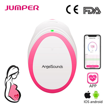 Portable Pocket Fetal Doppler Baby Sound Heartbeat
