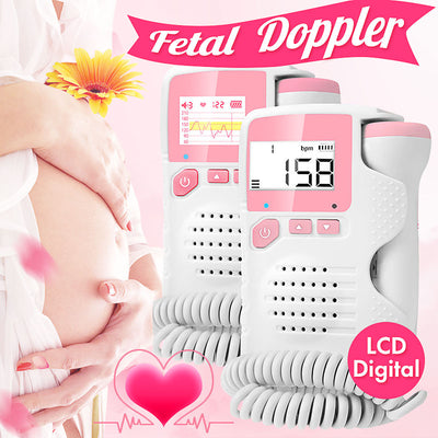 Digital Prenatal Fetal Doppler Heart Sound Monitor