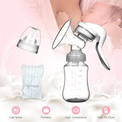 Breast Pump Baby Nipple Manual Suction